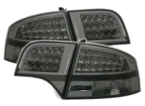 Led rückleuchten set smoke - led, in